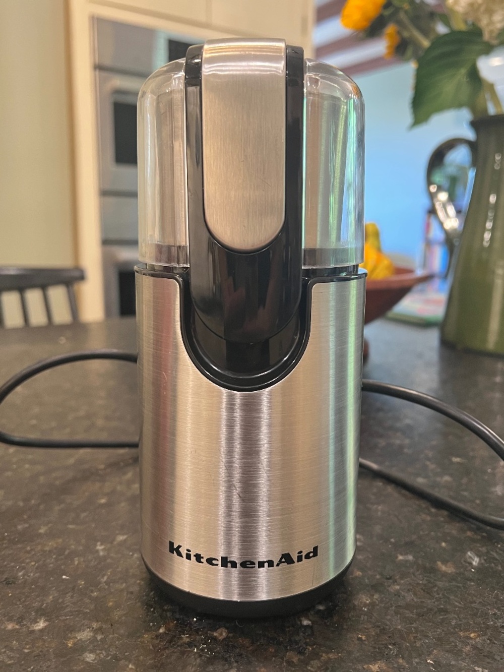 KitchenAid Stainless Steel Blade Coffee Grinder with 4 oz Grind Bowl